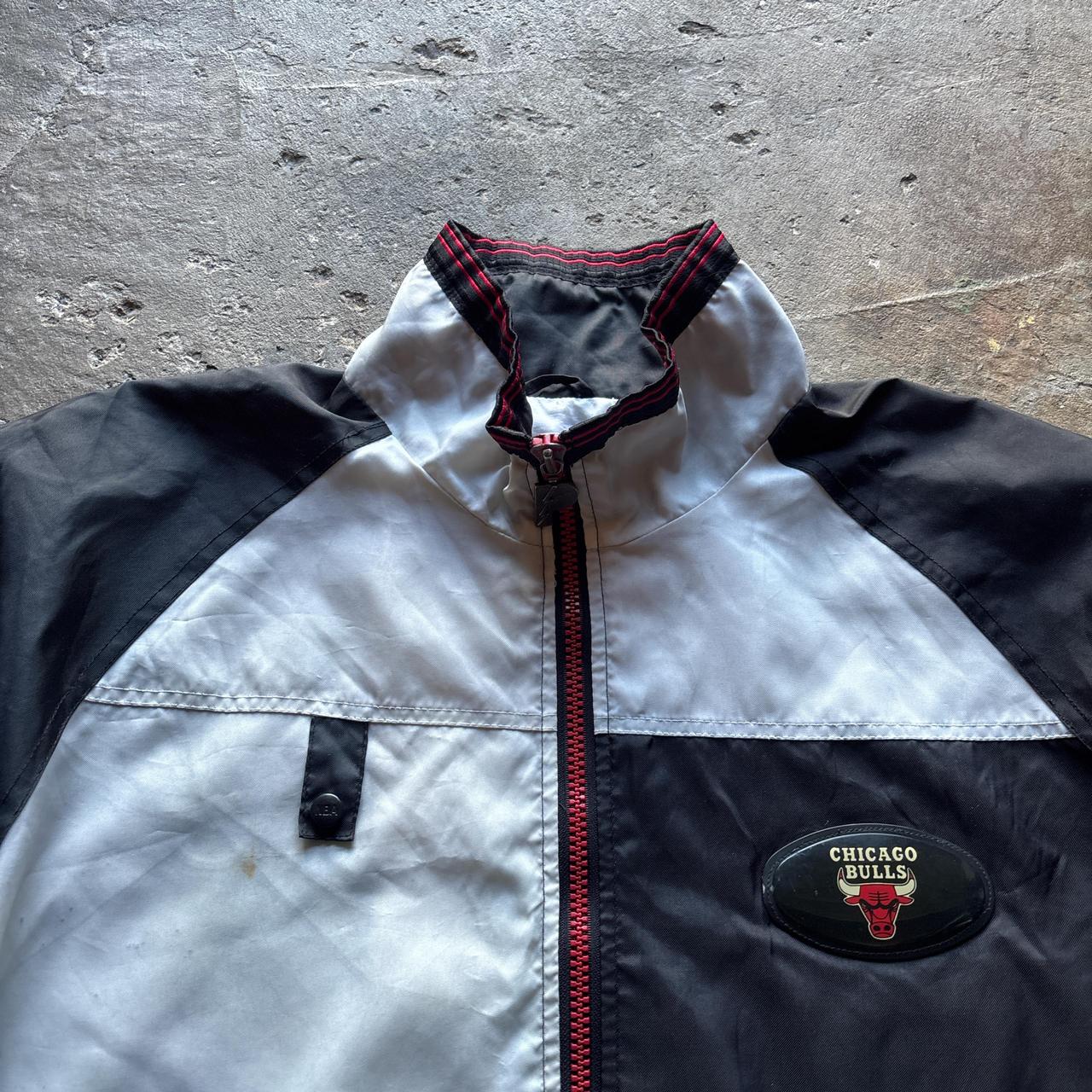 Vintage Black Chicago Bulls Jacket - XL