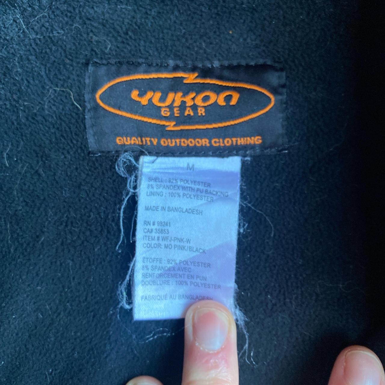 Black/Real Tree Pattern Full Zip Jacket - M