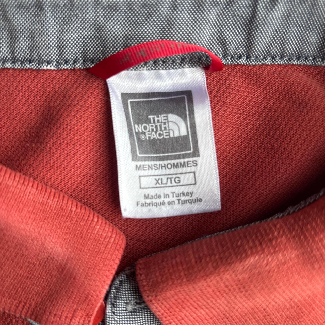 Red The North Face Cotton Polo Shirt - XL
