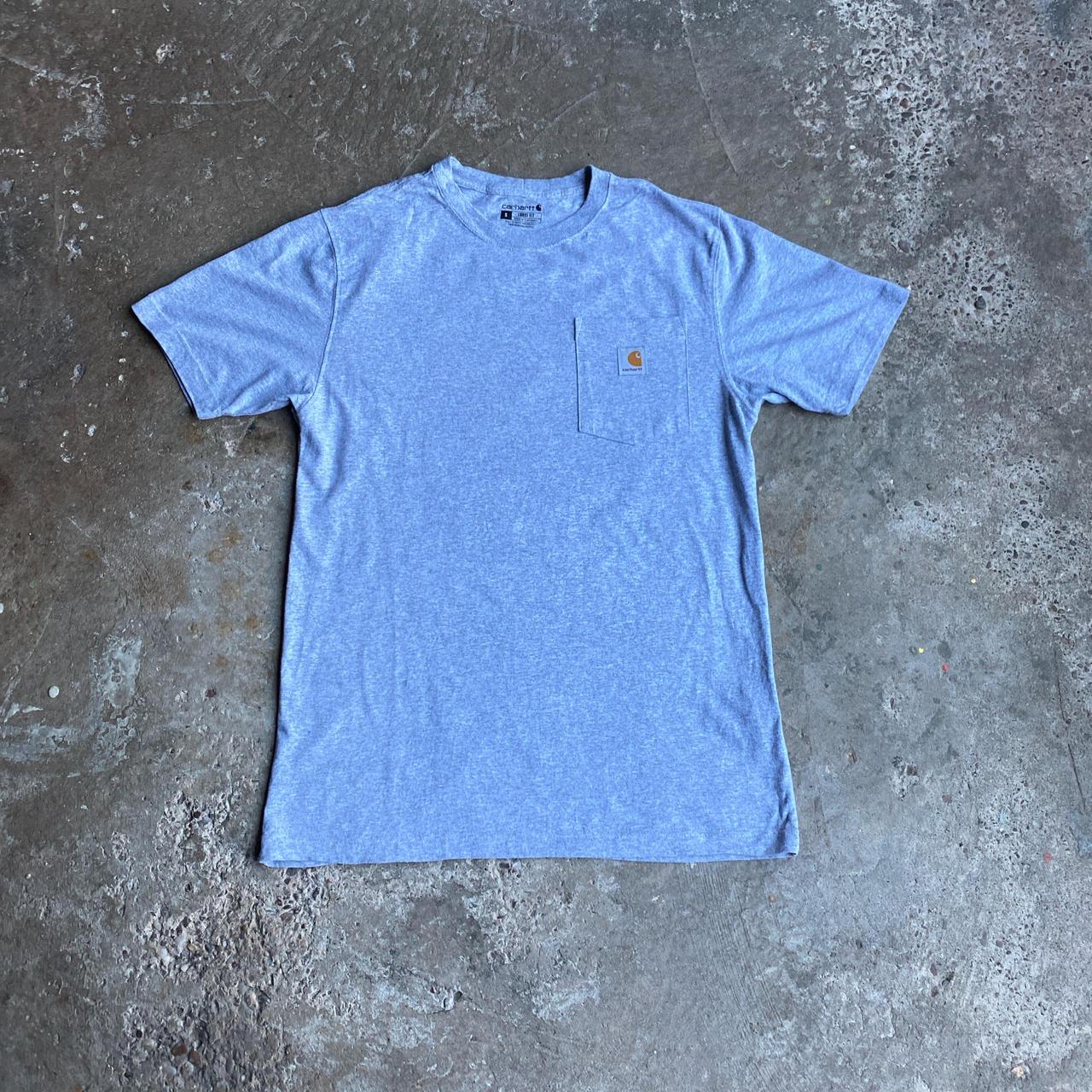Grey Carhartt ‘Rocket Mortgage Classic’ Pocket T-Shirt - S
