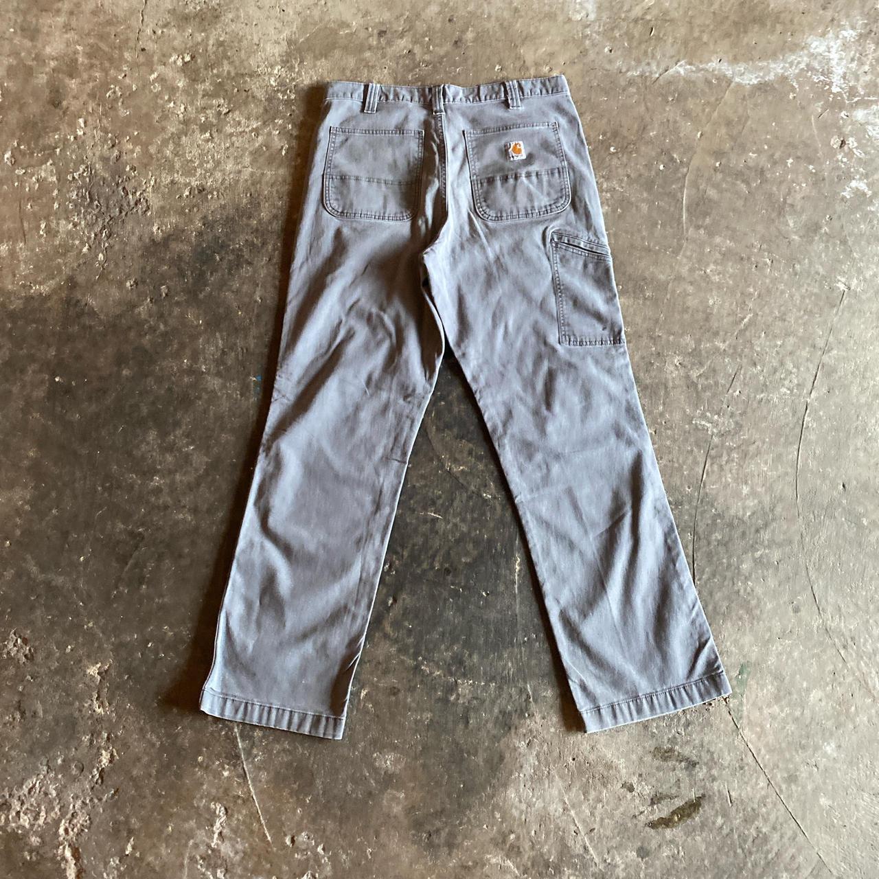 Grey Carhartt Carpenter Pants - W34