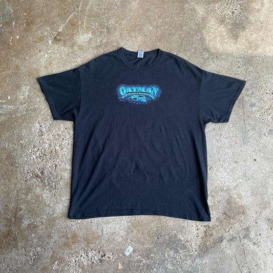 Black ‘Oatman’ Graphic Bar T-Shirt - XL