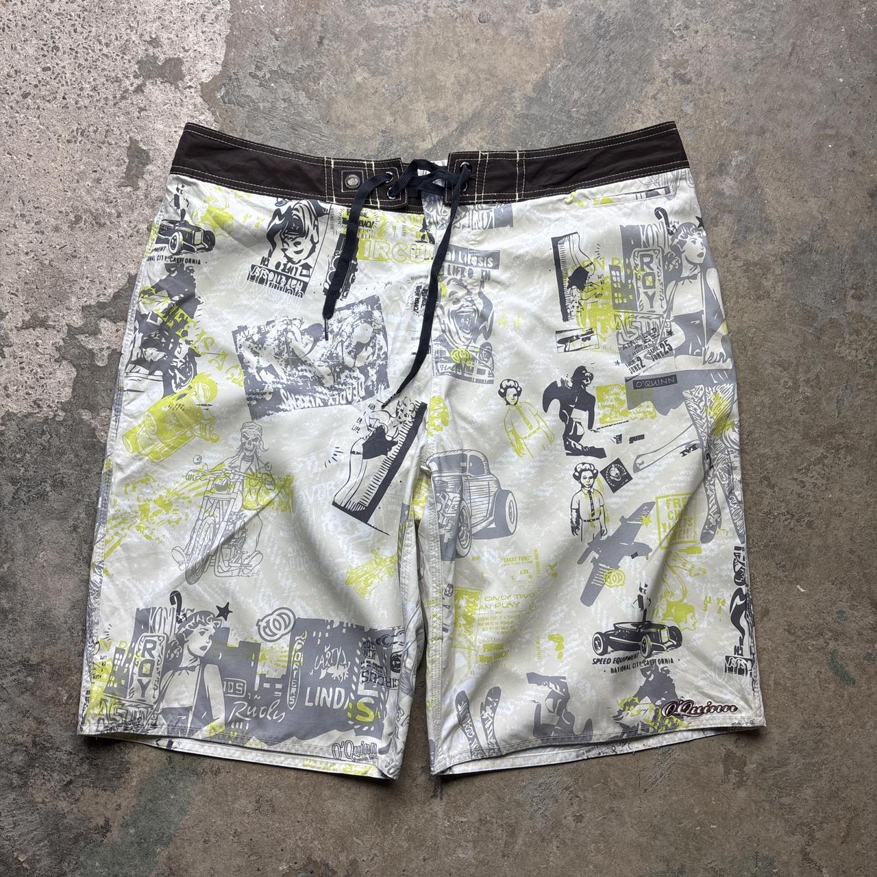Patterned O’Quinn Board Shorts - W38