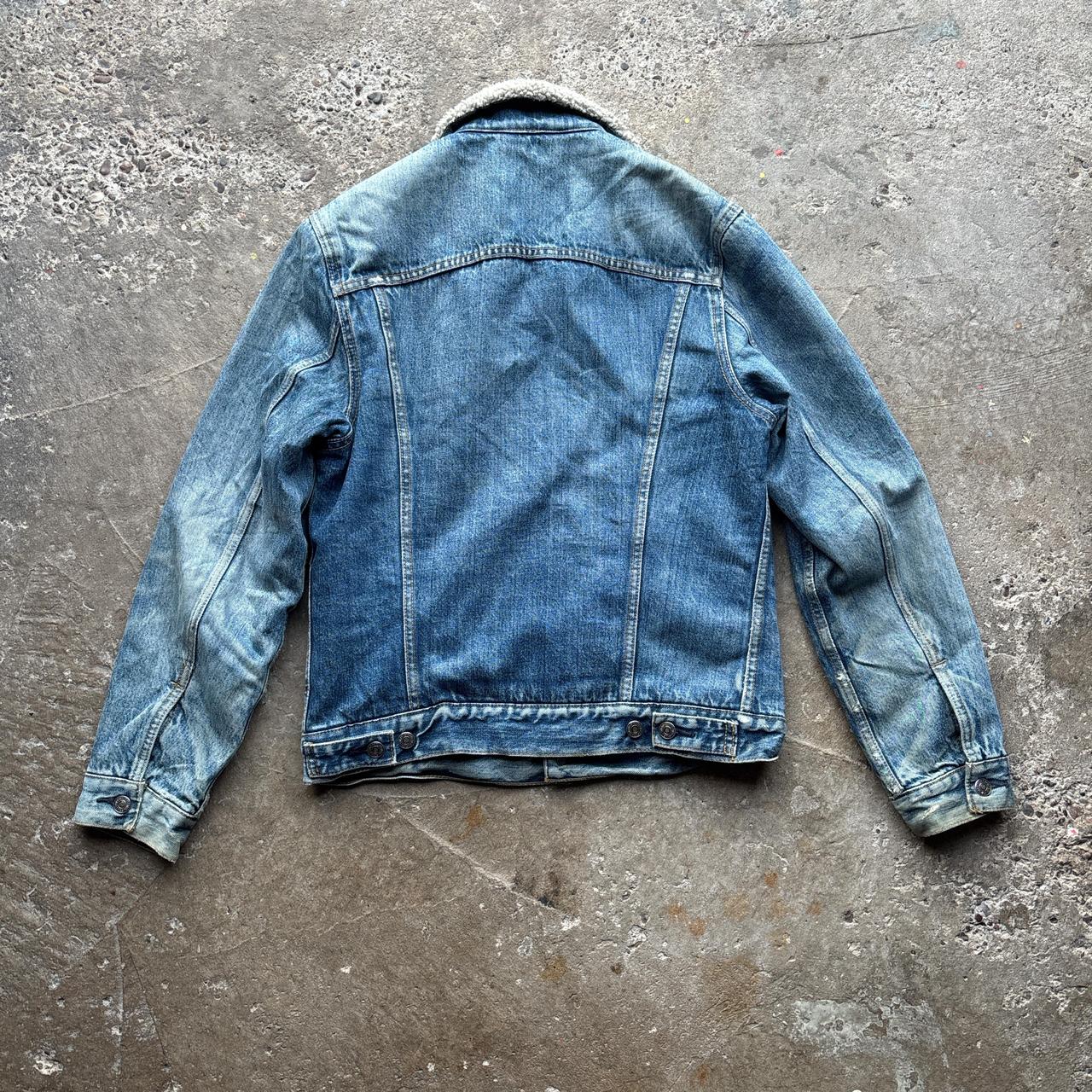 Blue Levi’s 70598 jacket with Sherpa lining - S