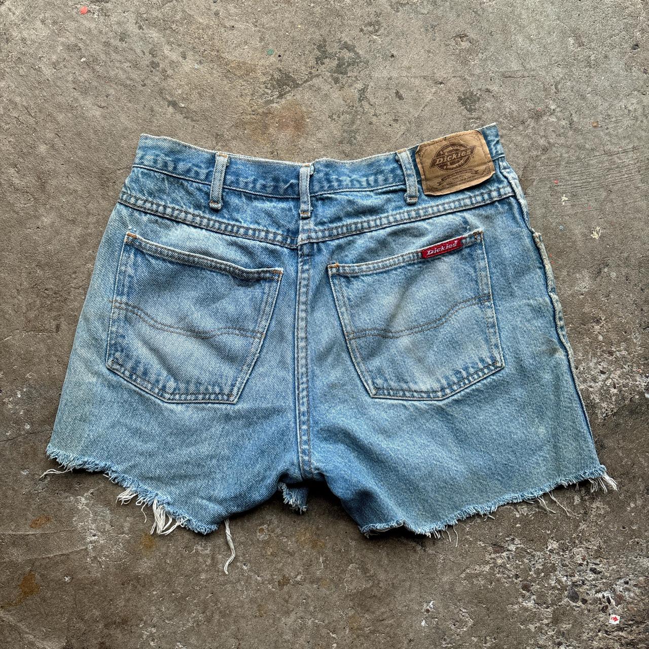 Blue denim dickies shorts