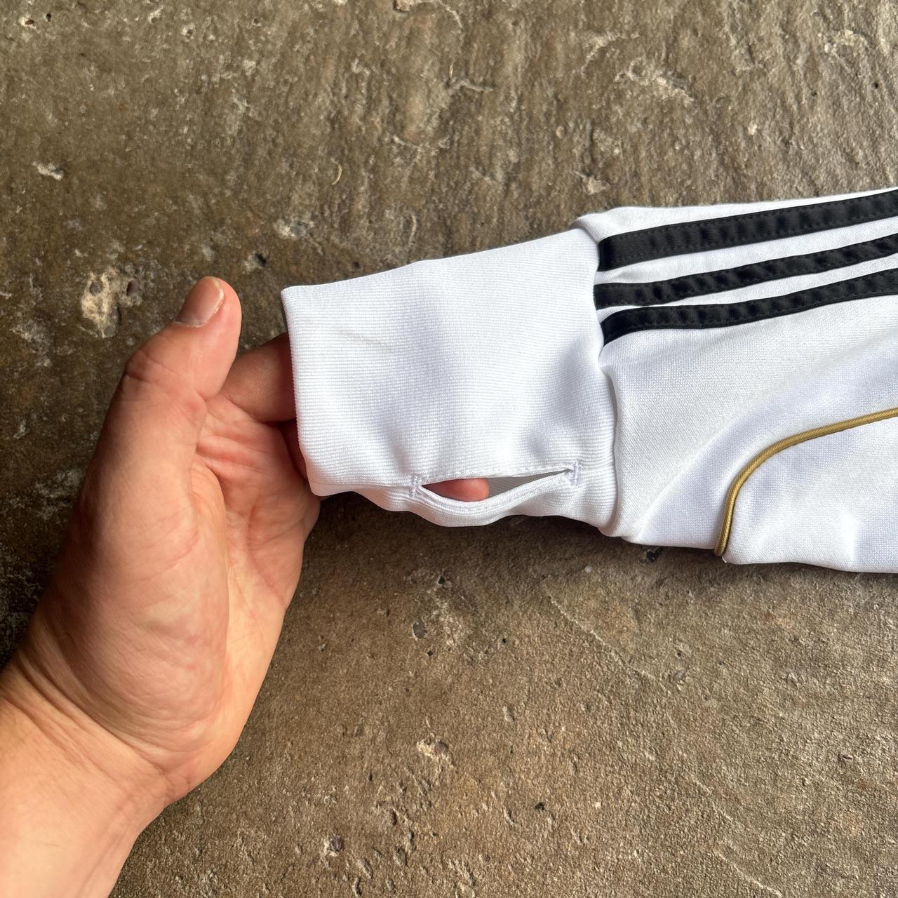 White Adidas Real Madrid training sweatshirt - L
