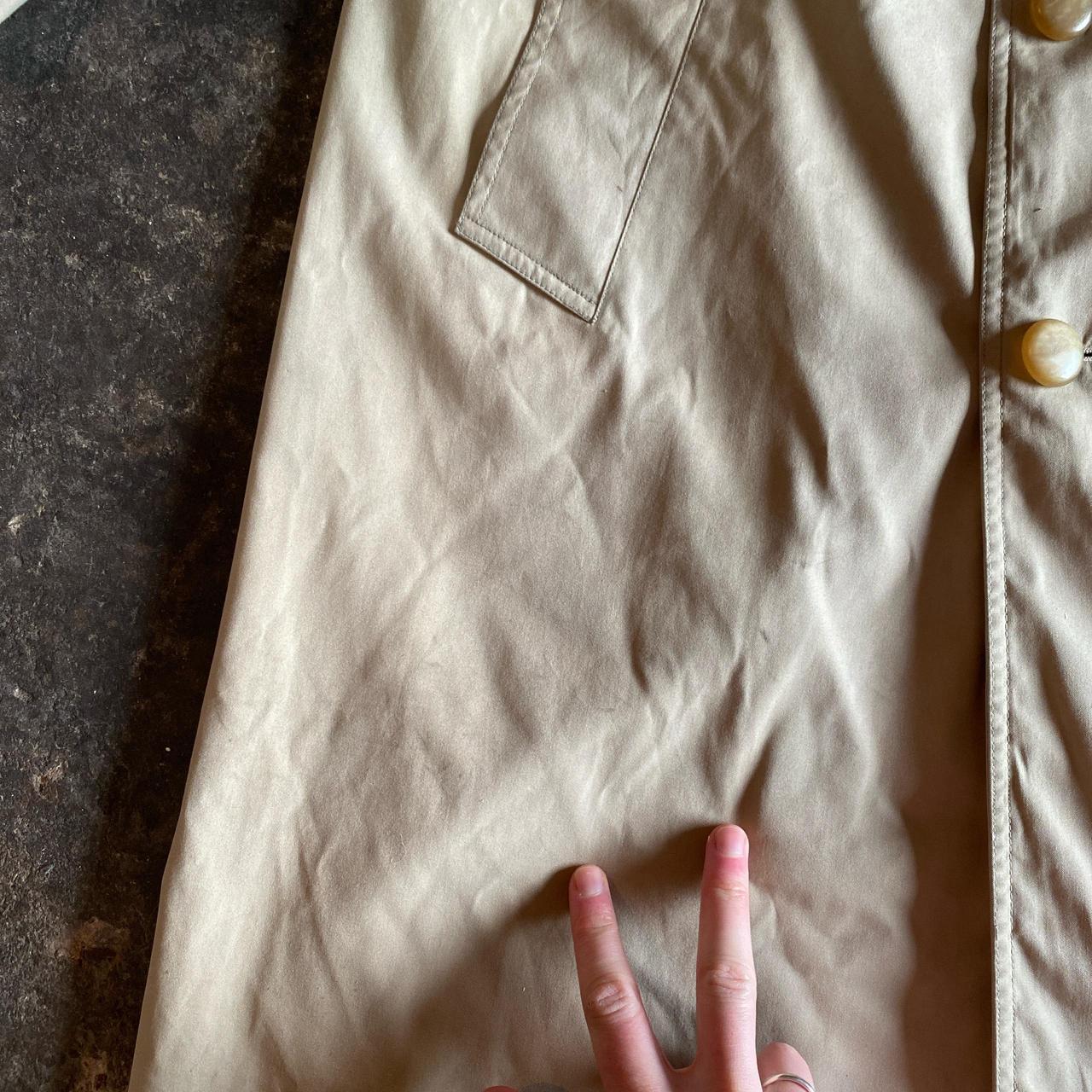 Vintage Cream Aquascutum Trench Coat - L