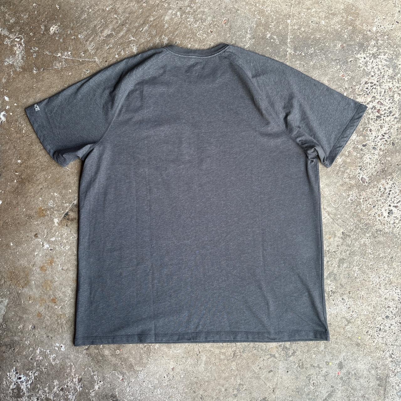 Grey Carhartt Force single pocket tee