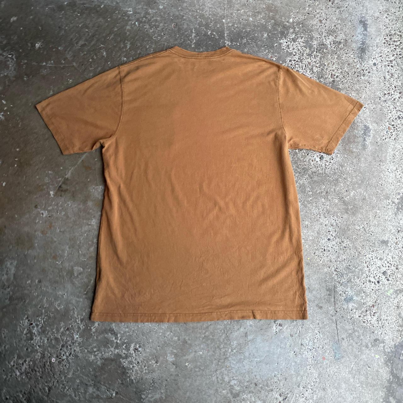 Tan Carhartt Single Pocket T-Shirt - XL (tall)