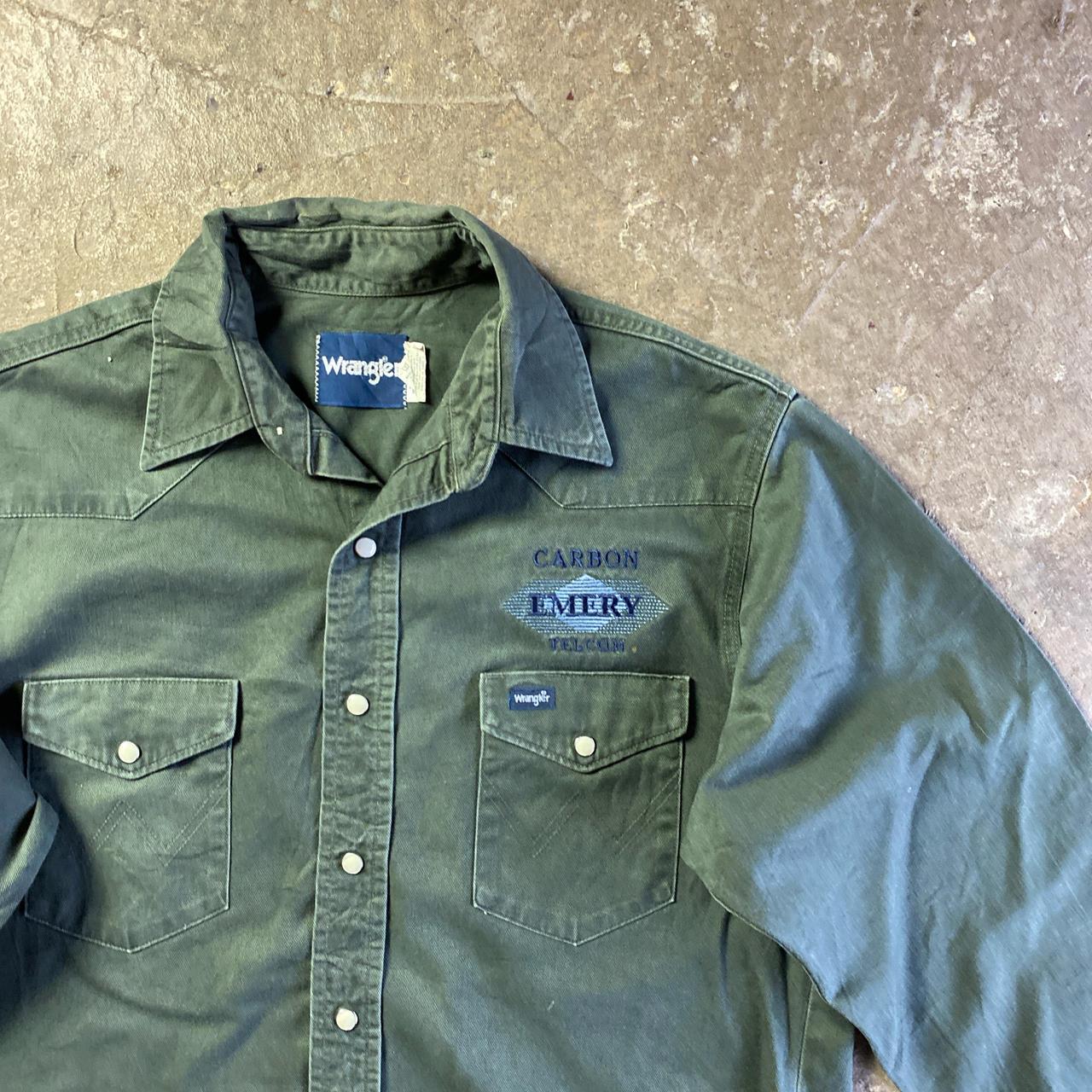 Green Wrangler Workwear Shirt - XL