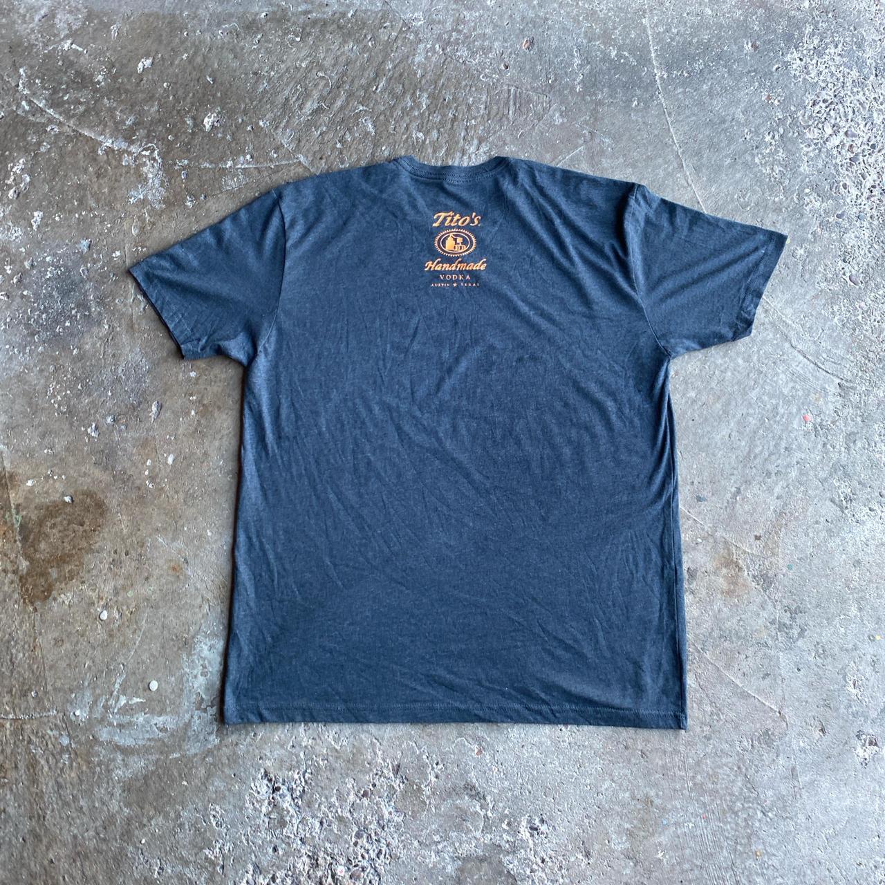Dark Grey Graphic Tito’s Bar T-Shirt - XL