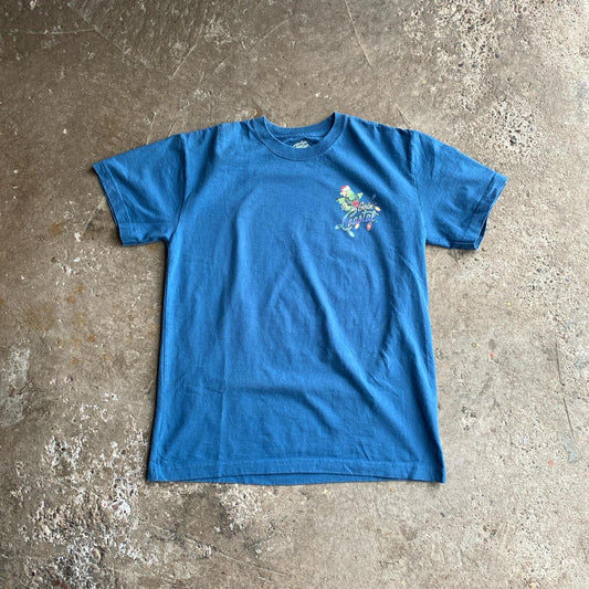 Blue ‘Goui Coastal’ Print Bar T-Shirt