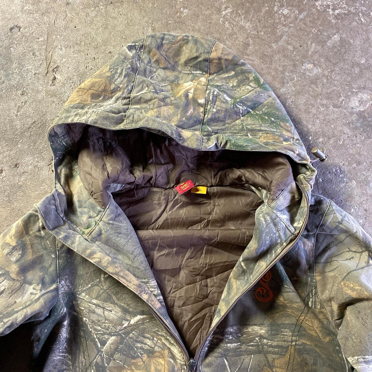 She’ Real Tree Camouflage Hooded Jacket - S