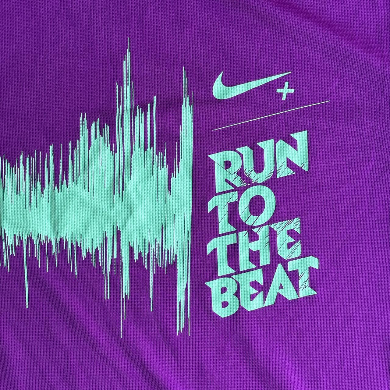 Purple Nike Running Dri-Fit T-Shirt