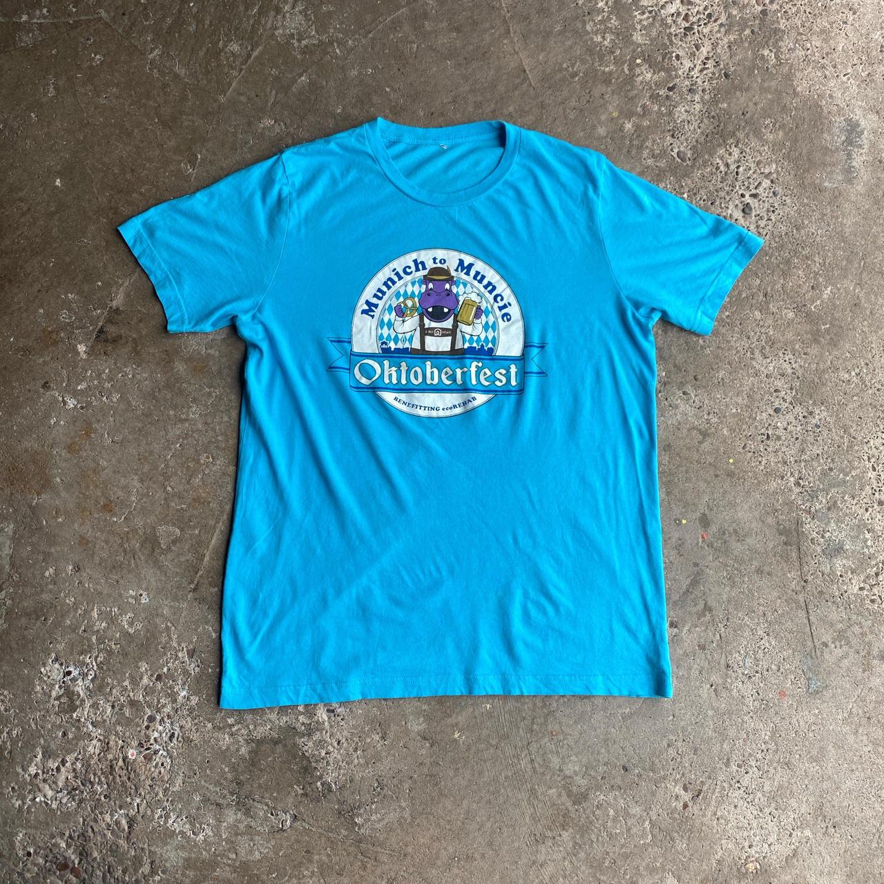 Blue Oktoberfest Munich T-Shirt - L