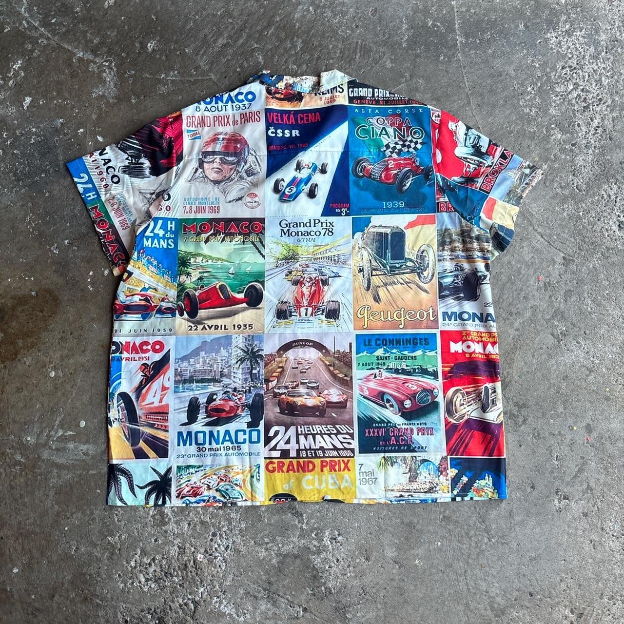 Vintage Formula 1 Graphic Short Sleeve Shirt