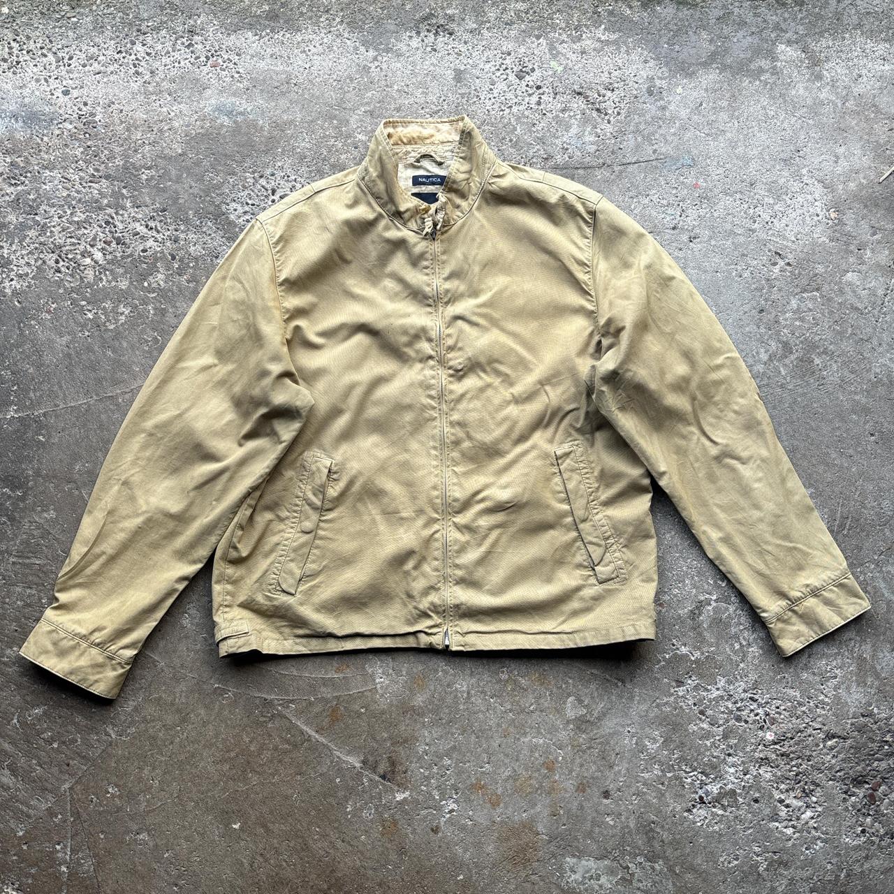 00s Tan Nautica Bomber jacket - XL
