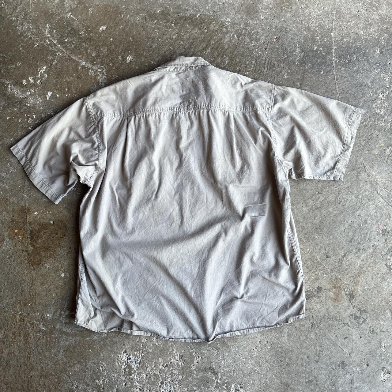 00s cream Harley Davidson short-sleeved shirt
