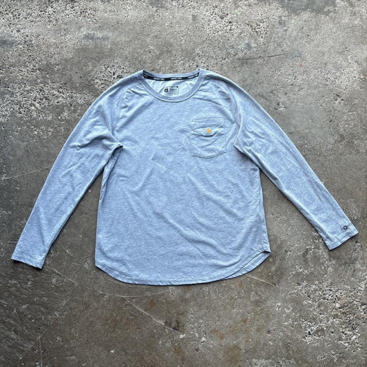 Grey Carhartt Force long sleeve top - L