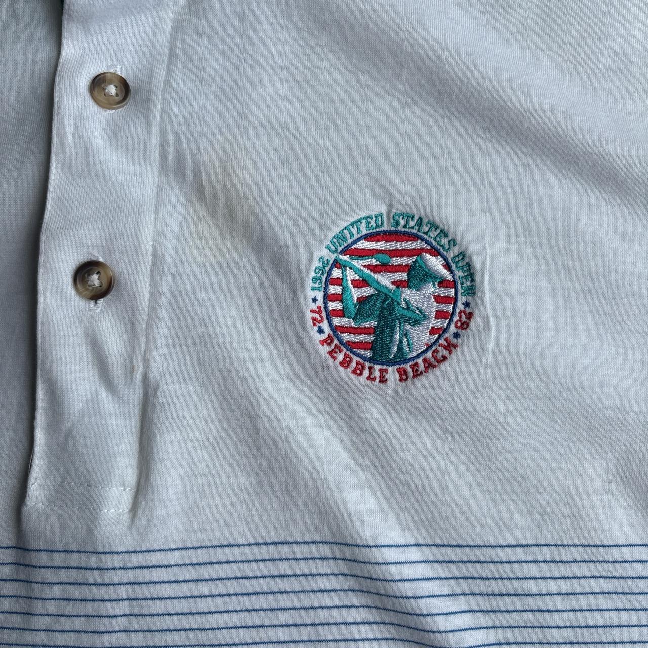 Vintage 1992 Pebble Beach US Open Golf Polo Shirt