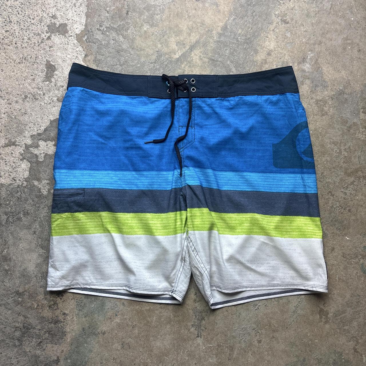 00s Blue Quiksilver board shorts - W38