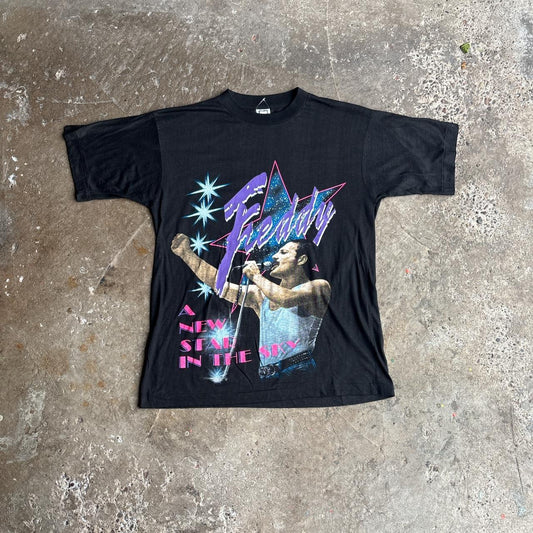 Vintage 80s Queen Freddy Mercury Graphic T Shirt