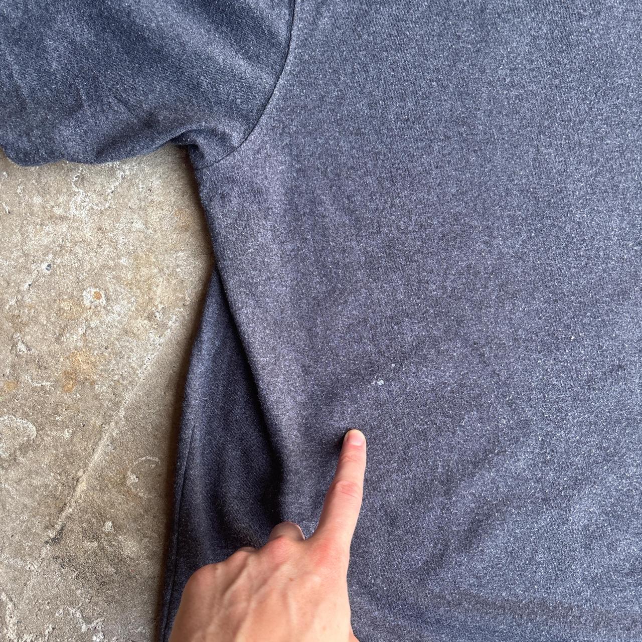 Textured Grey Single Pocket Carhartt T-Shirt - L