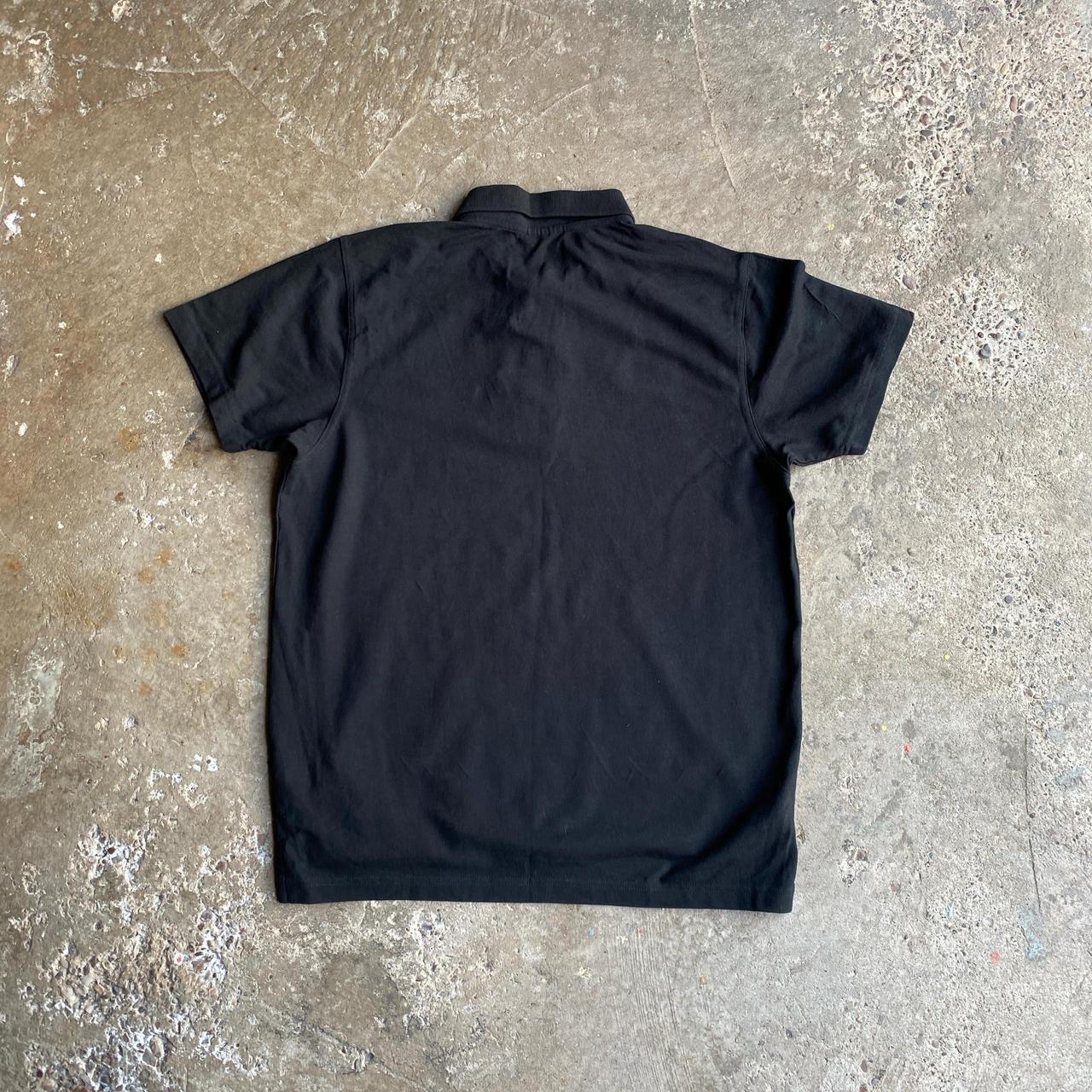 Black Brugse Zot Embroidered Polo Shirt