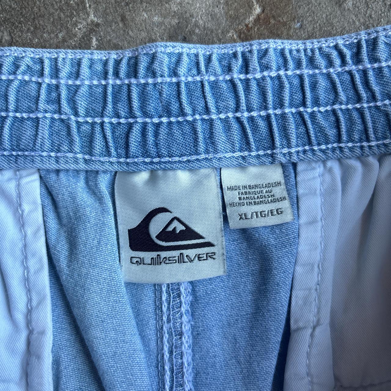 Blue Quiksilver Denim Style Relaxed Shorts