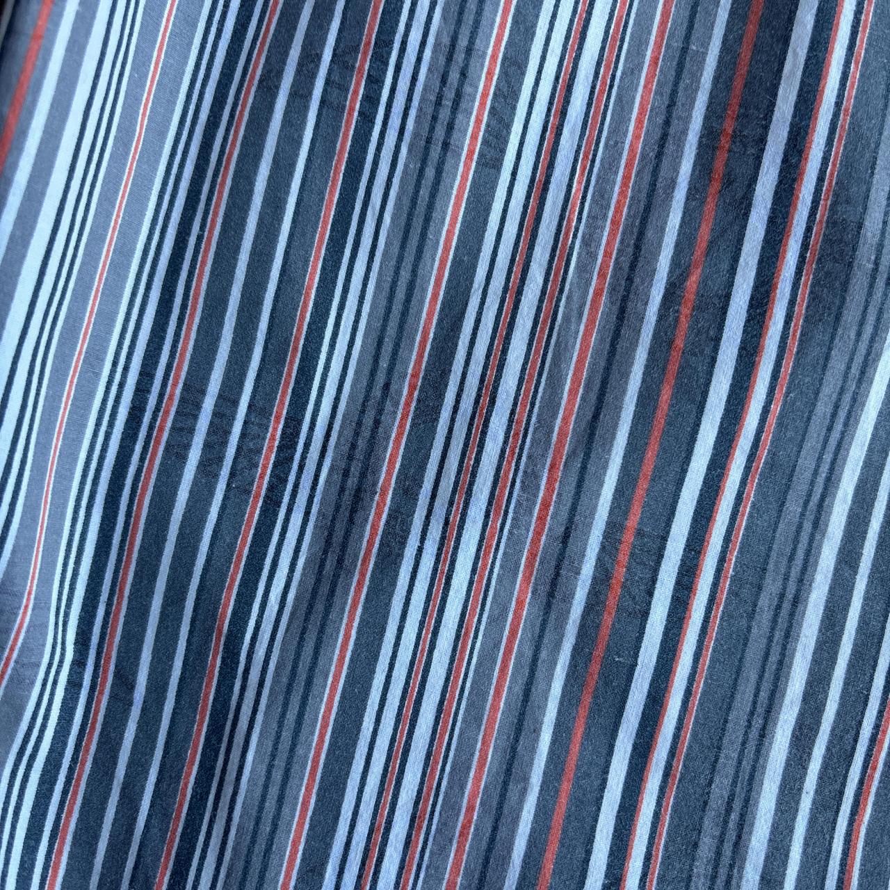 Vintage Harley Davidson Striped Short Sleeve Shirt