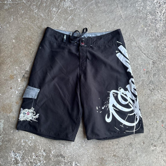 Black O’Neill Graphic Swim Shorts