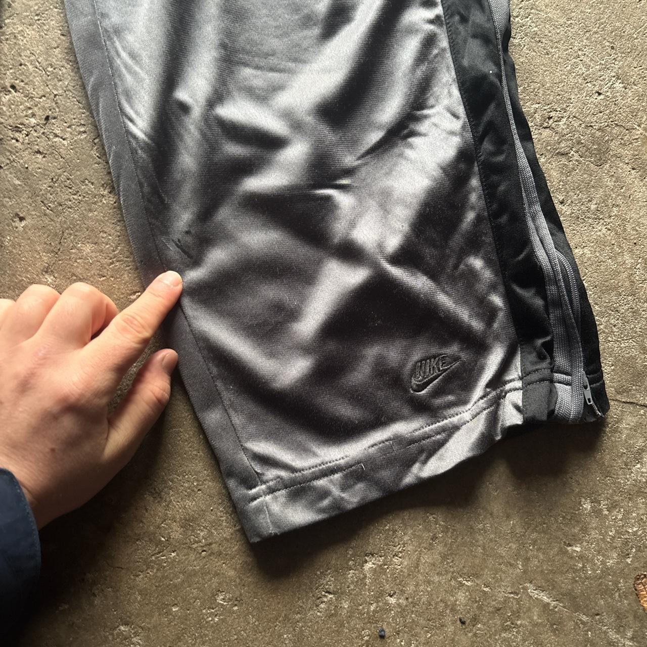 00s grey and black Nike sweat pants - XL
