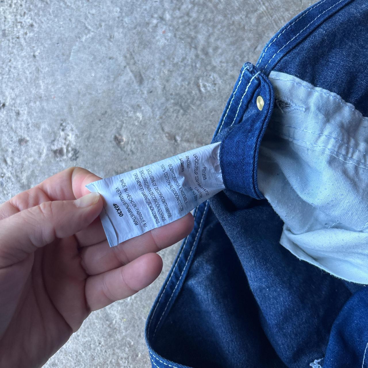 Blue Big Smith Dungarees - W40