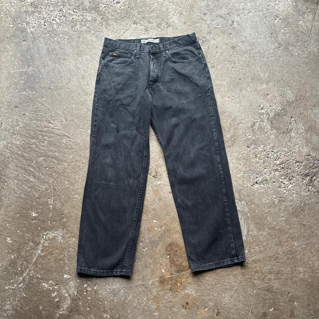Washed black Lee Jeans - W34