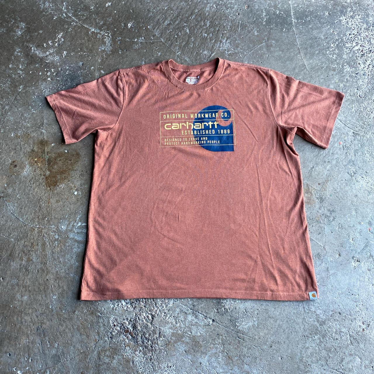 Peach Graphic Carhartt T-Shirt - 3XL