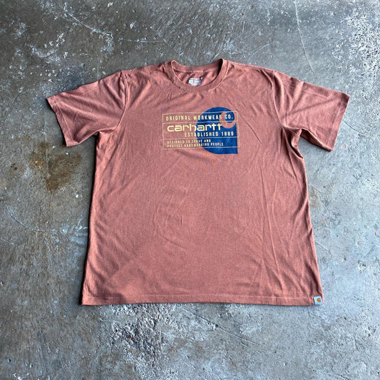 Peach Graphic Carhartt T-Shirt - 3XL
