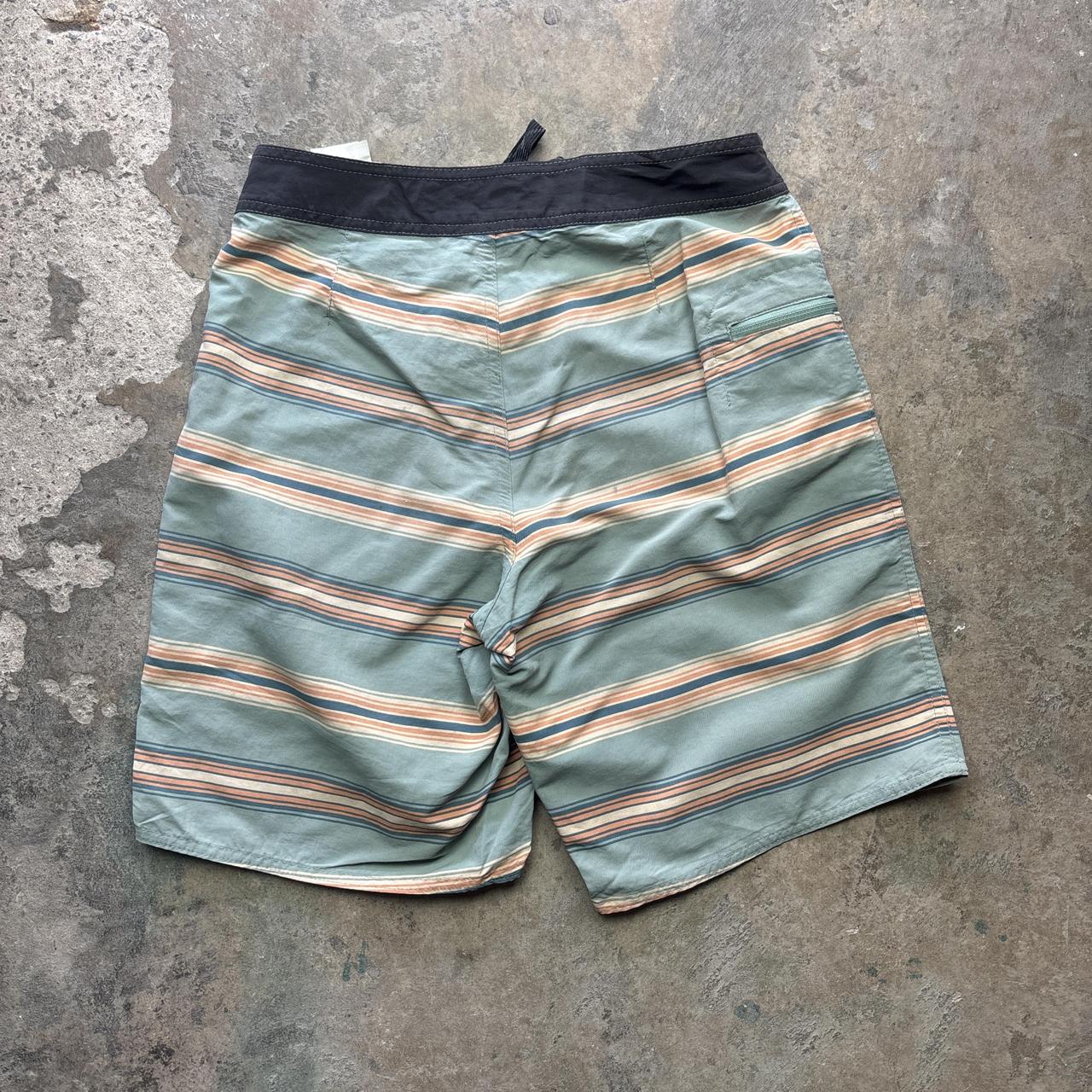Striped Patagonia board shorts - W27/boys L
