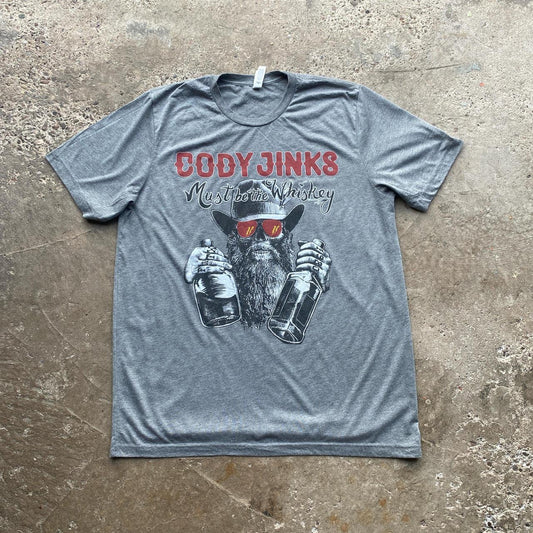 Grey ‘Cody Jinks’ graphic tee - XL
