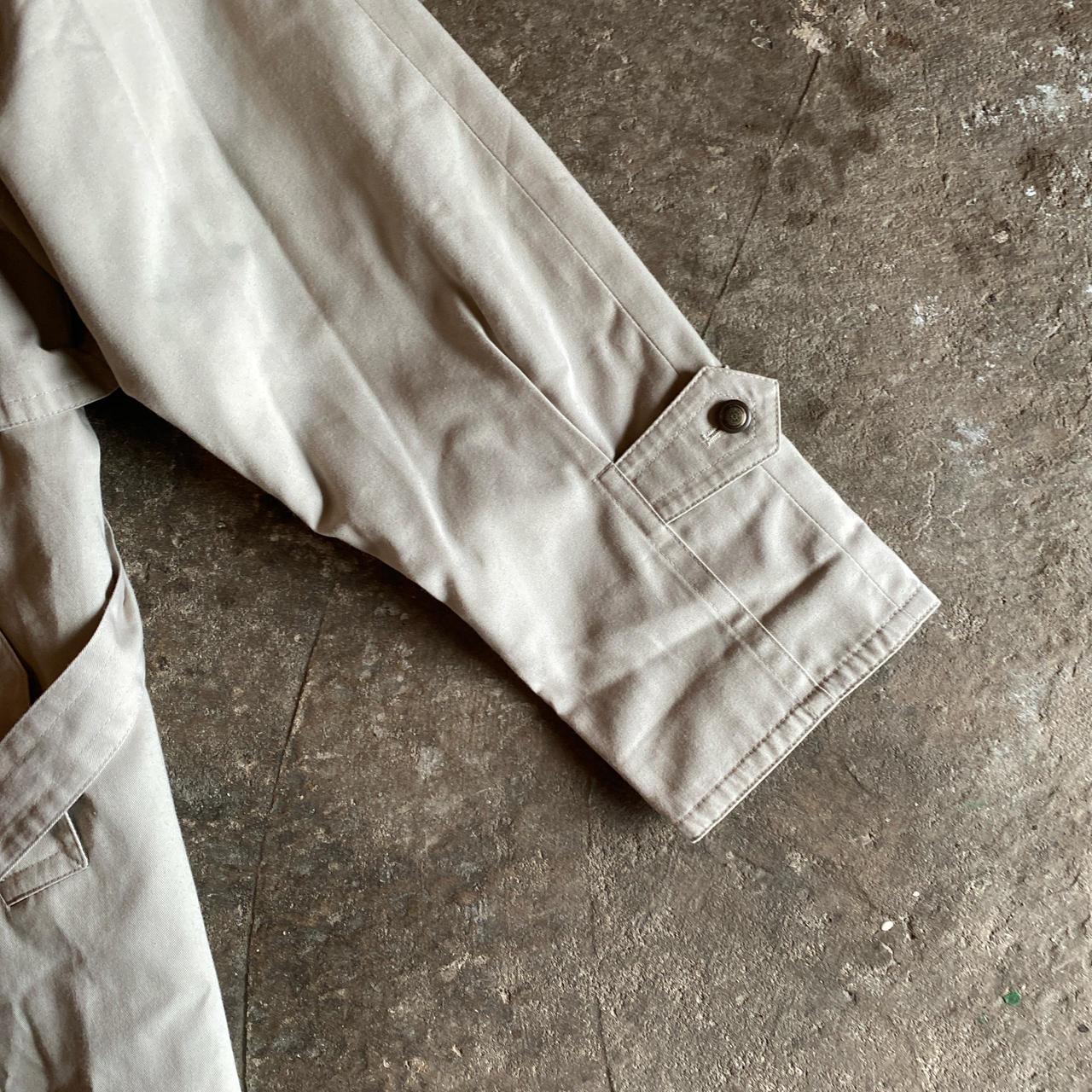 Vintage Cream Berghaus Trench Coat - L