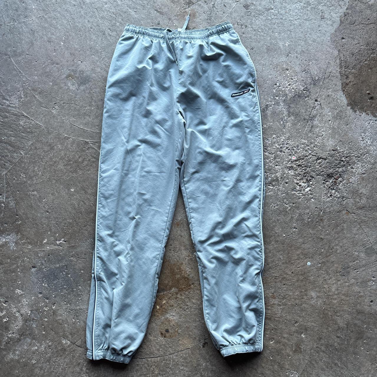 Grey vintage Reebok track pants