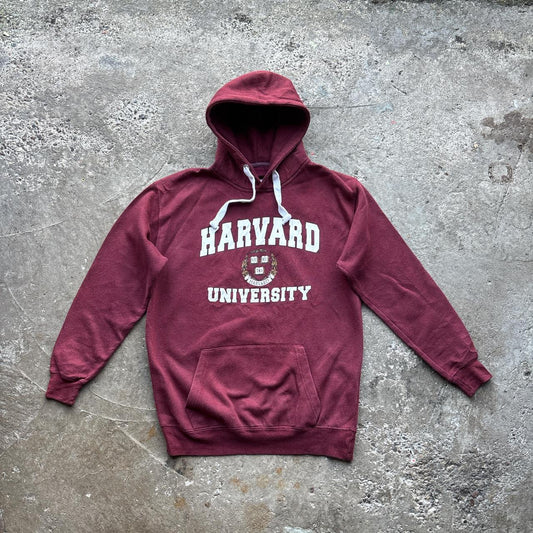 Burgundy Harvard University hoody