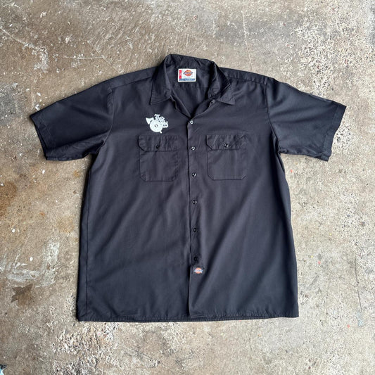 Black Dickies Graphic Workwear Short Sleeve Shirt