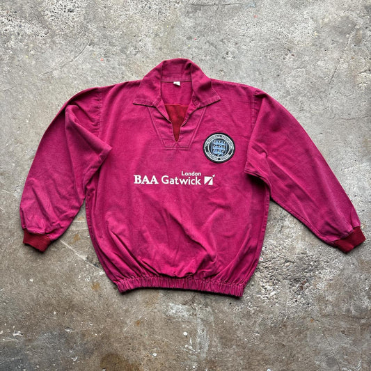 Burgundy England FA over shirt
