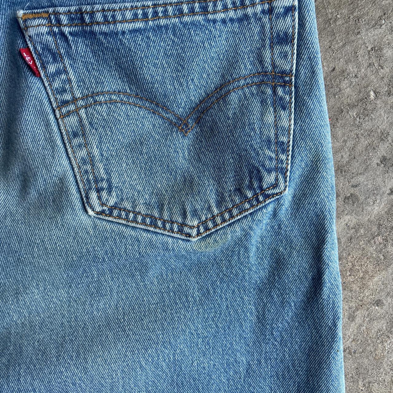 Blue Denim Levi’s 501 Jean Shorts