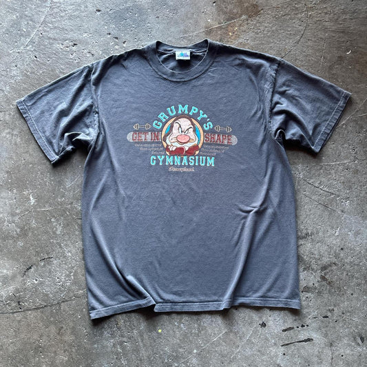 Grey Disney Resort Grumpy’s Gynasium graphic tee - XL