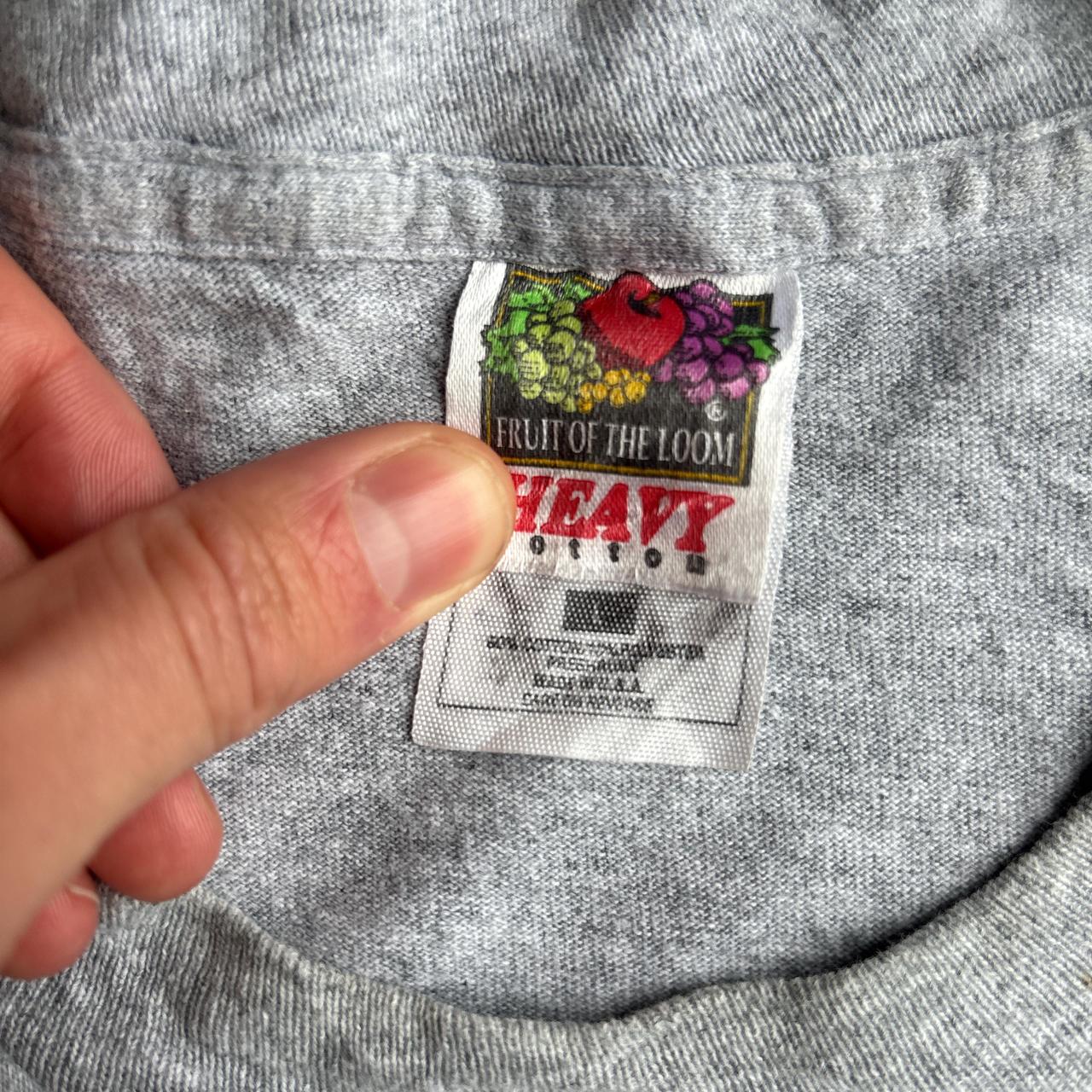 Vintage Grey ‘Texas Raider’ Single Stitch T-Shirt