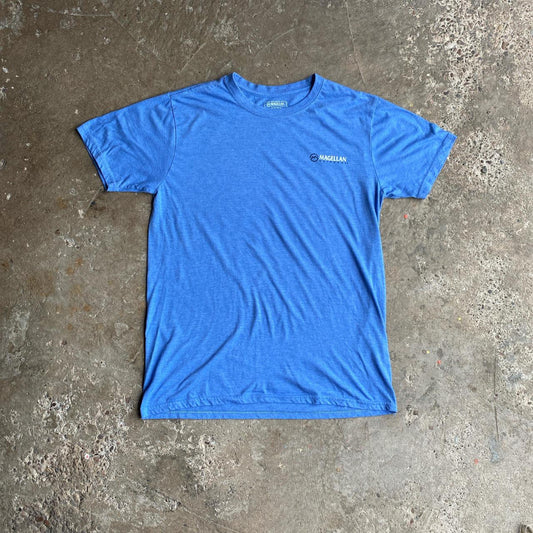 Blue Graphic Magellan Beer T-Shirt - M