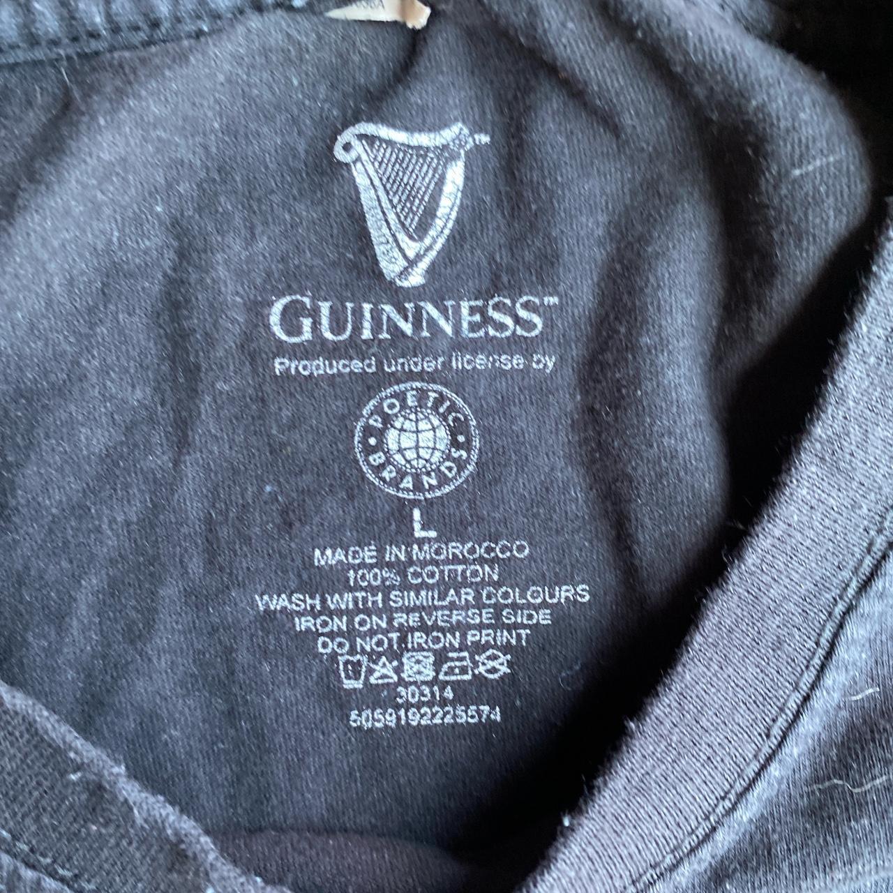 Vintage Black Guinness Graphic T-Shirt