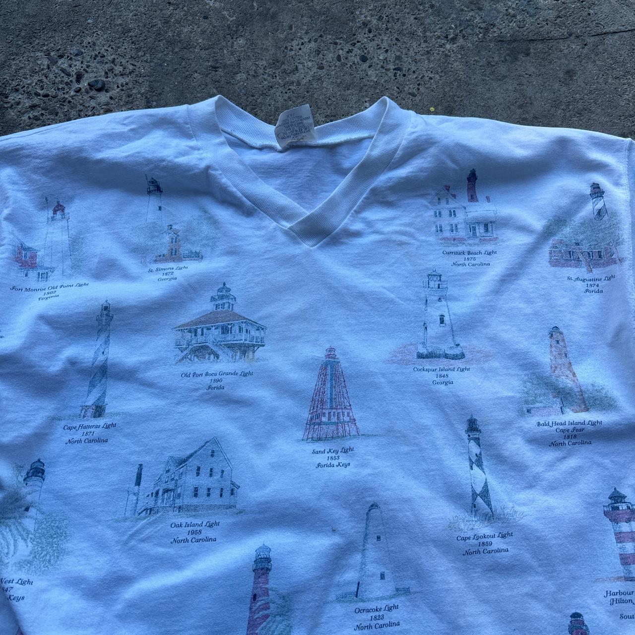 90s White Florida tourist t-shirt - XXL