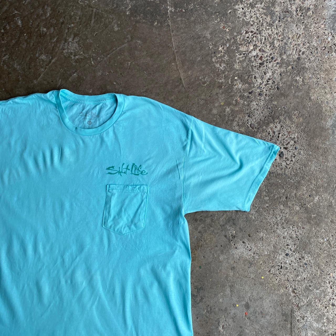 Blue Salt Life Graphic Pocket T-Shirt - XL